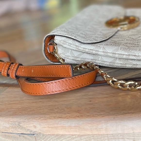 Michael Kors MK Monogram Fulton Crossbody - Picture 9 of 14